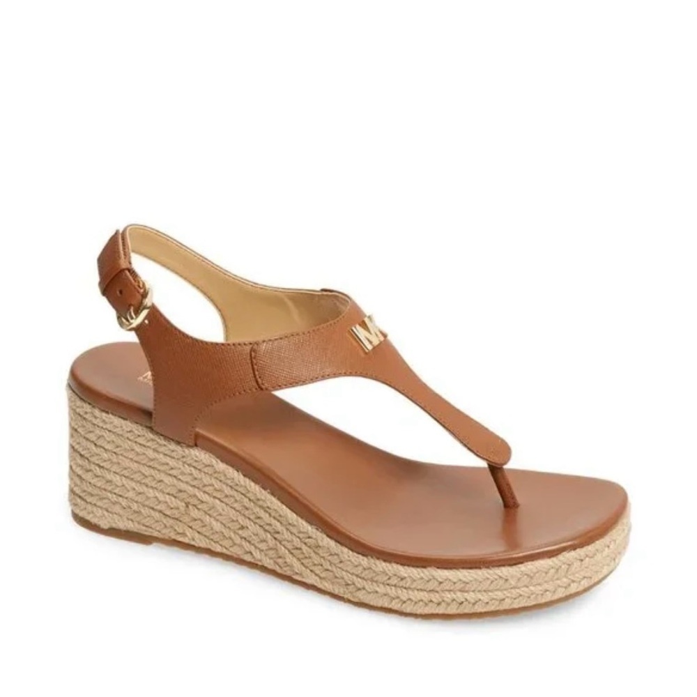 NWT Michael Kors Laney Espadrille Platform Wedge Sandal